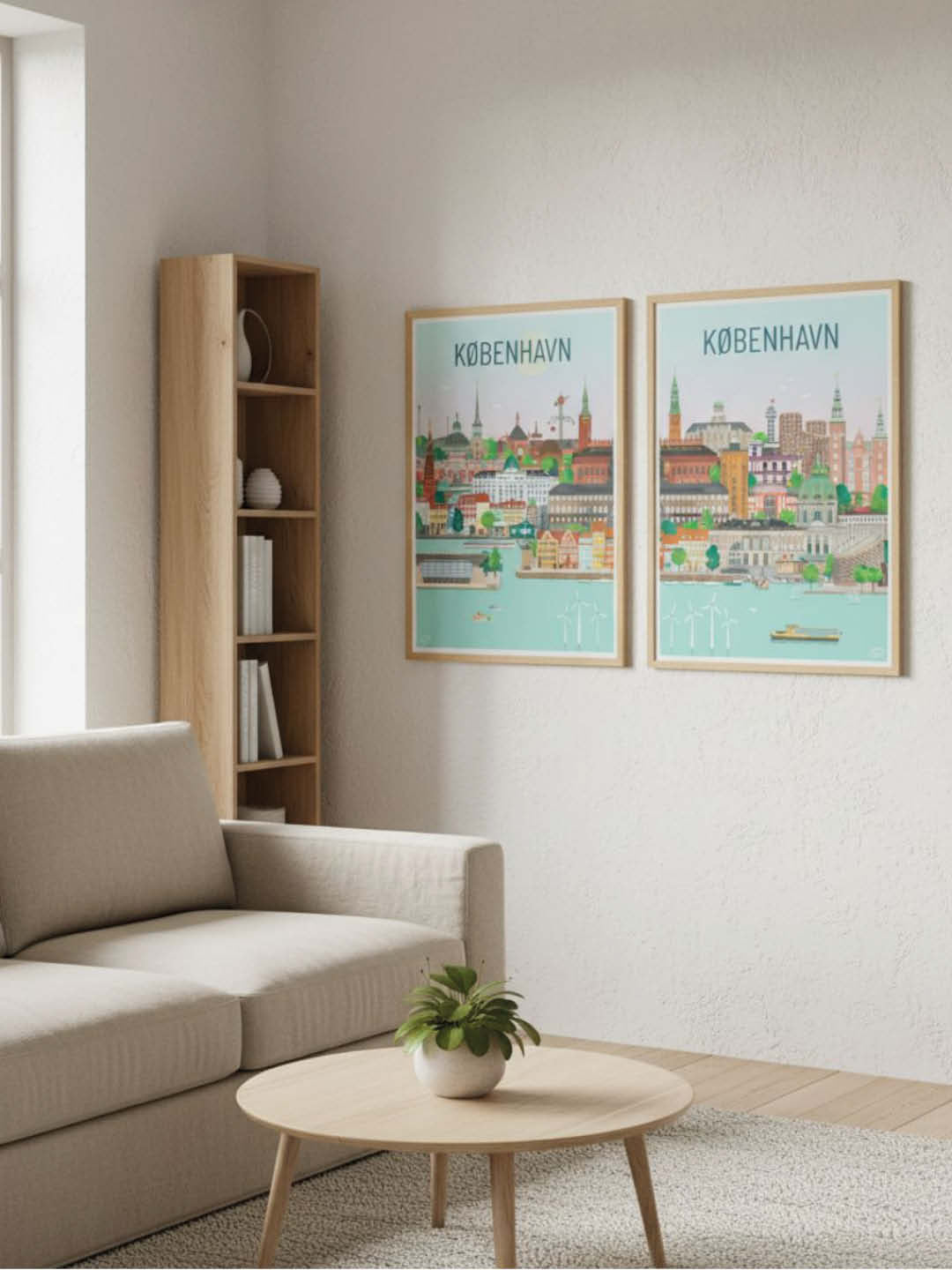København plakat - gave byplakat
