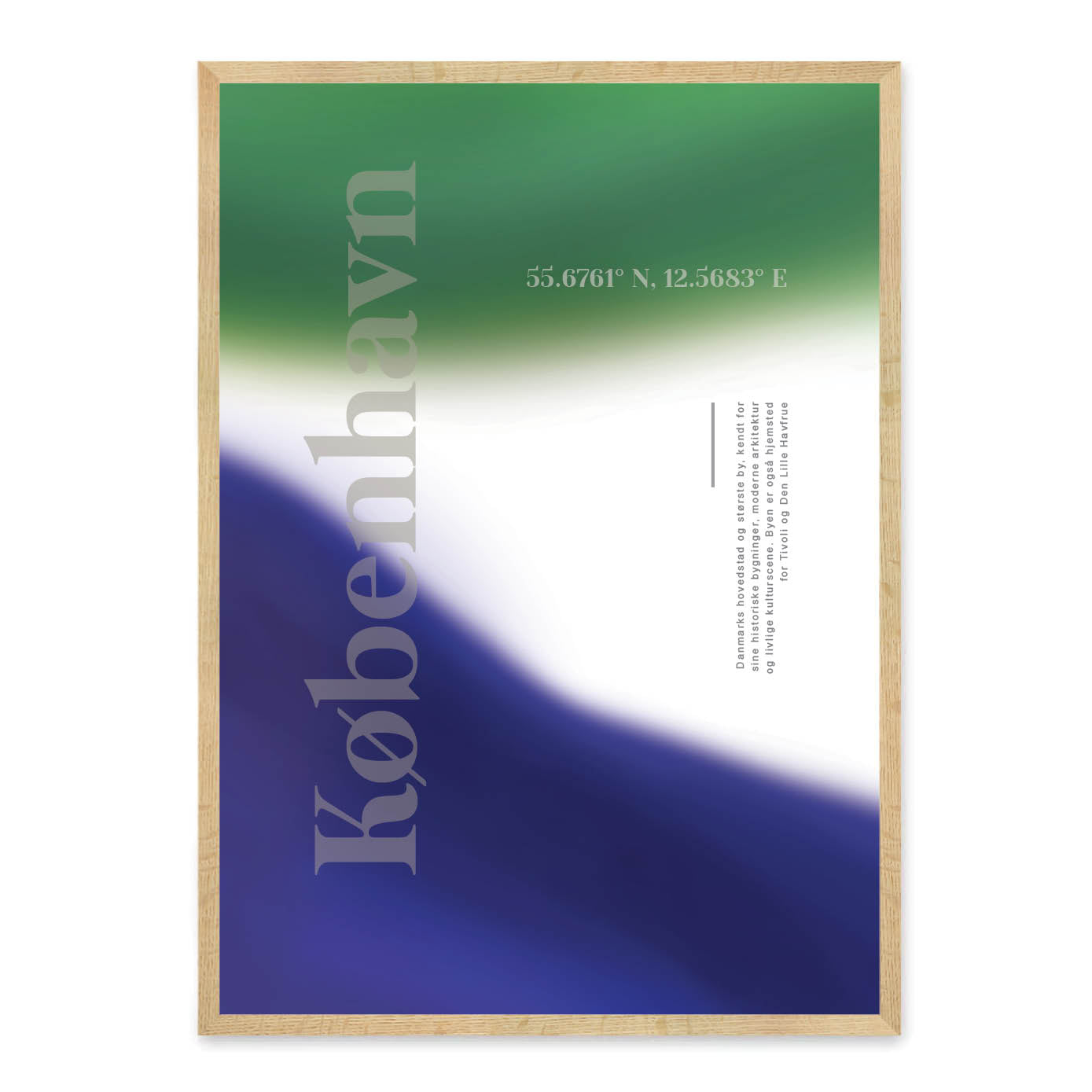 København plakat - gave byplakat