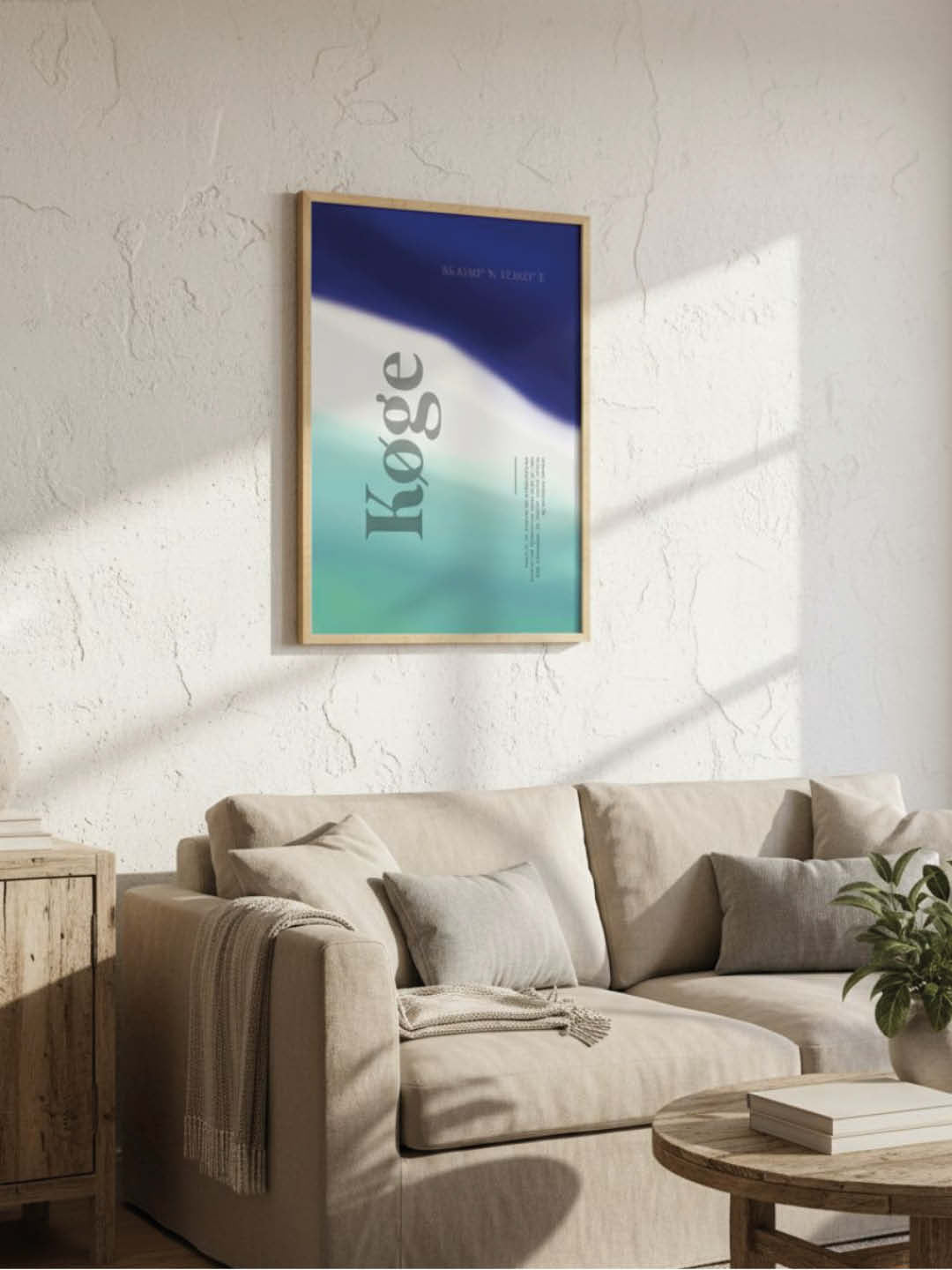 Køge plakat - gave byplakat
