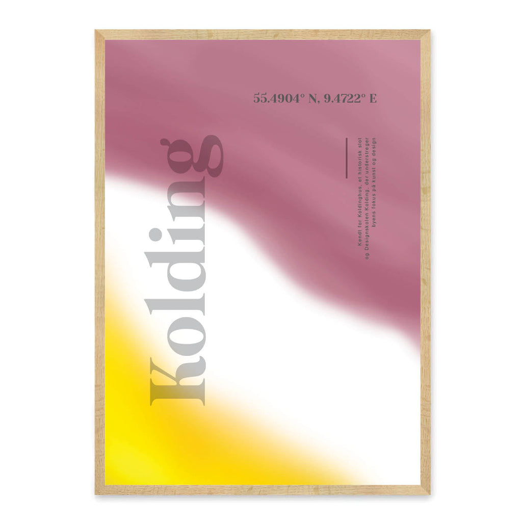 Kolding plakat - gave byplakat