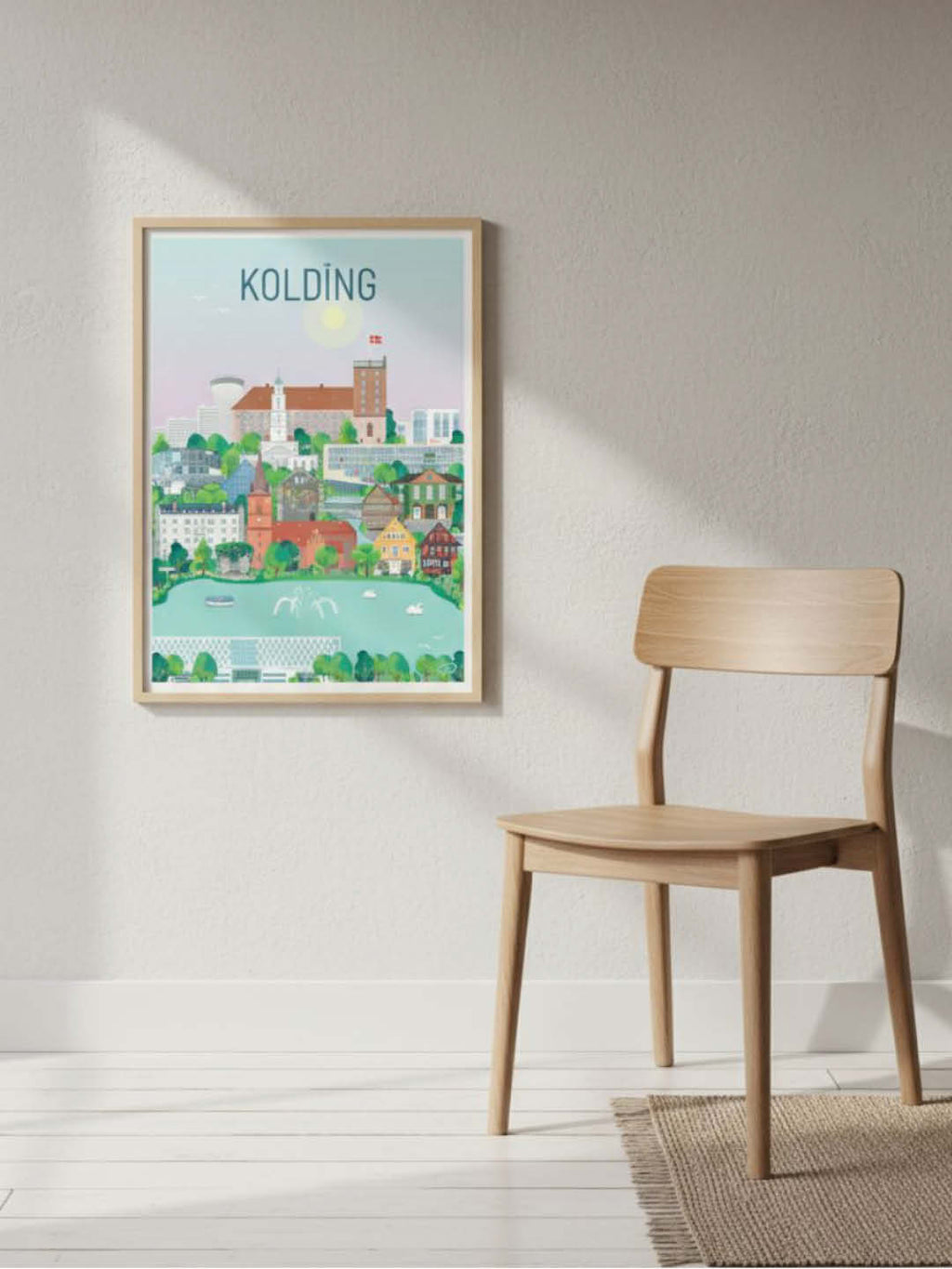 Kolding plakat - gave byplakat