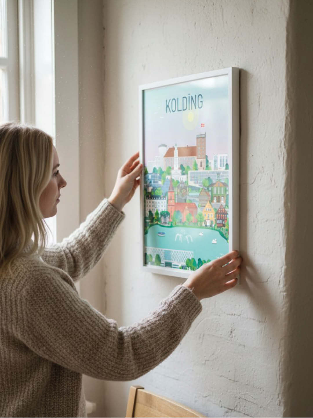 Kolding plakat - gave byplakat