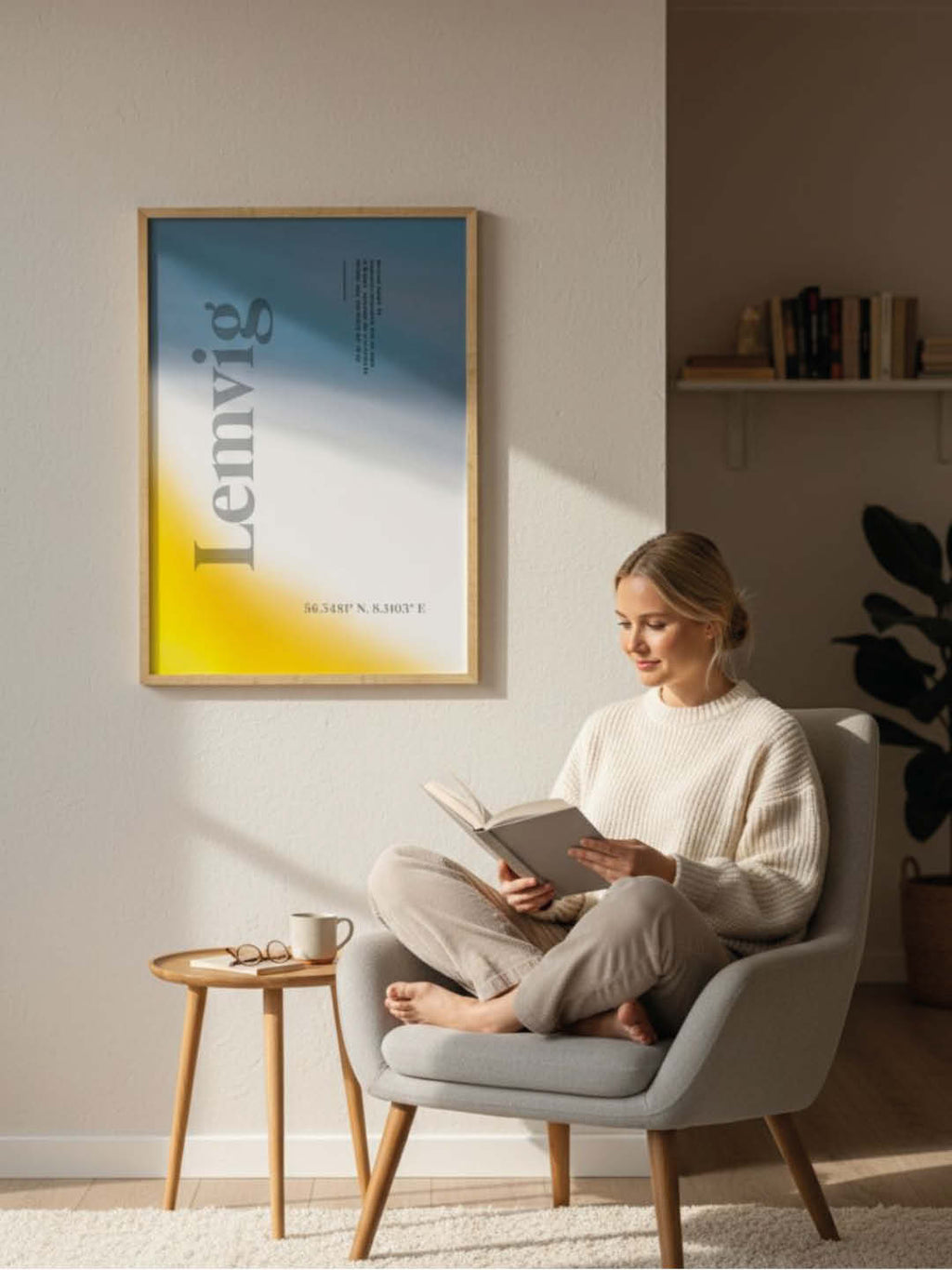 Lemvig plakat - gave byplakat