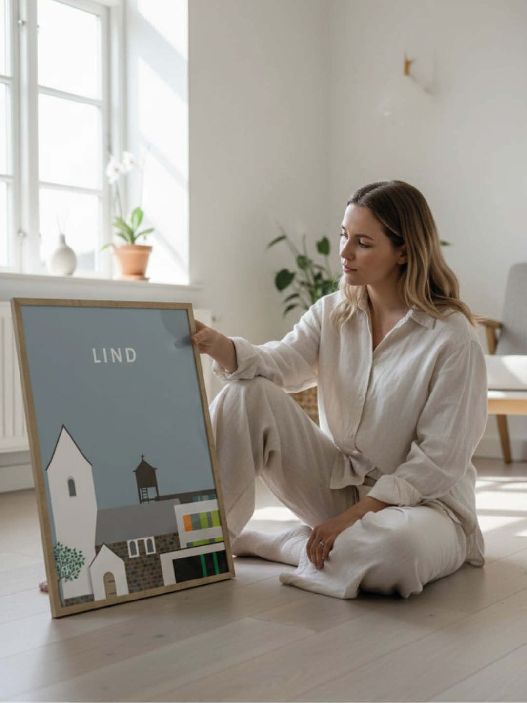 Lind plakat - gave byplakat