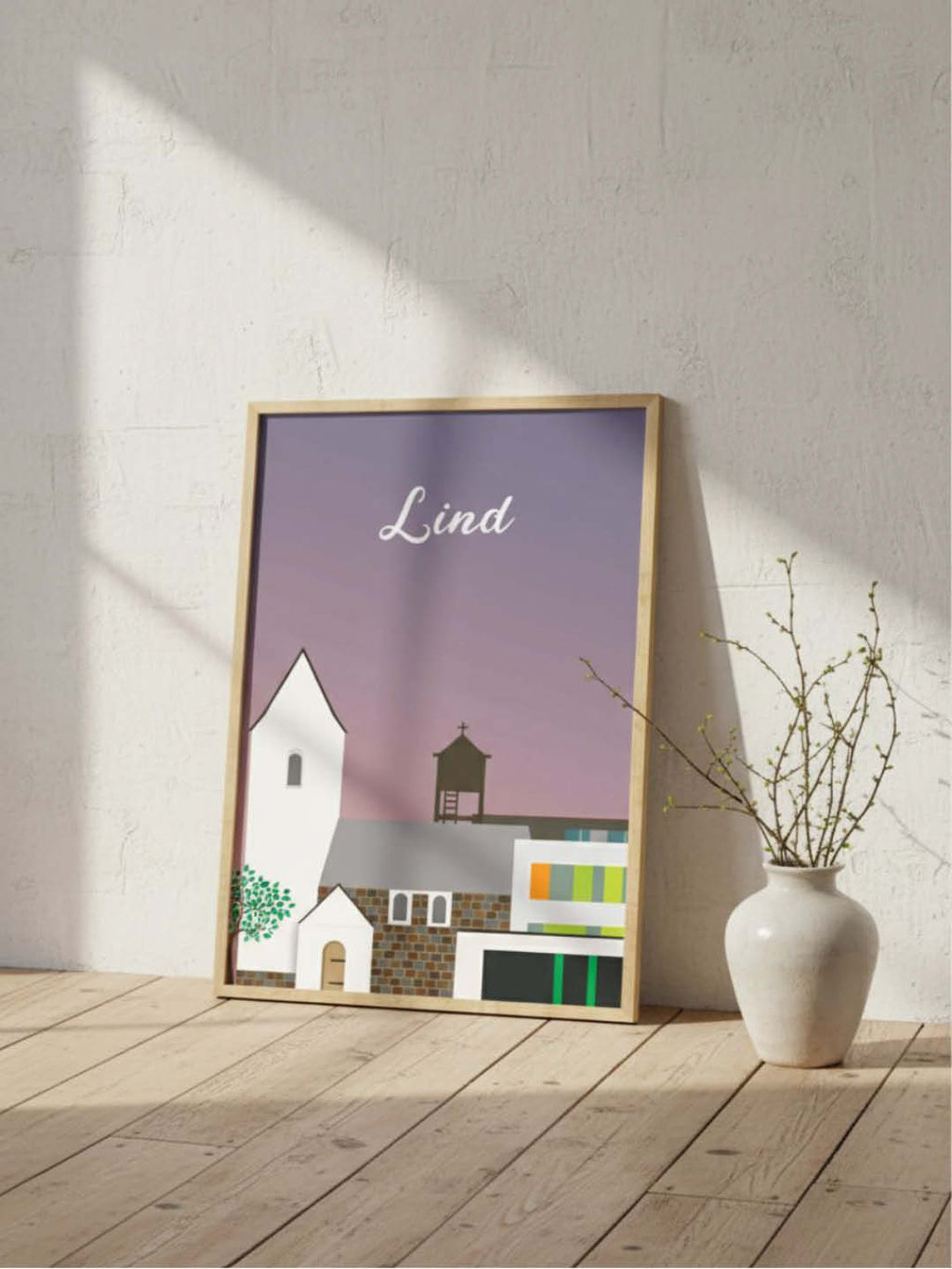 Lind plakat - gave byplakat