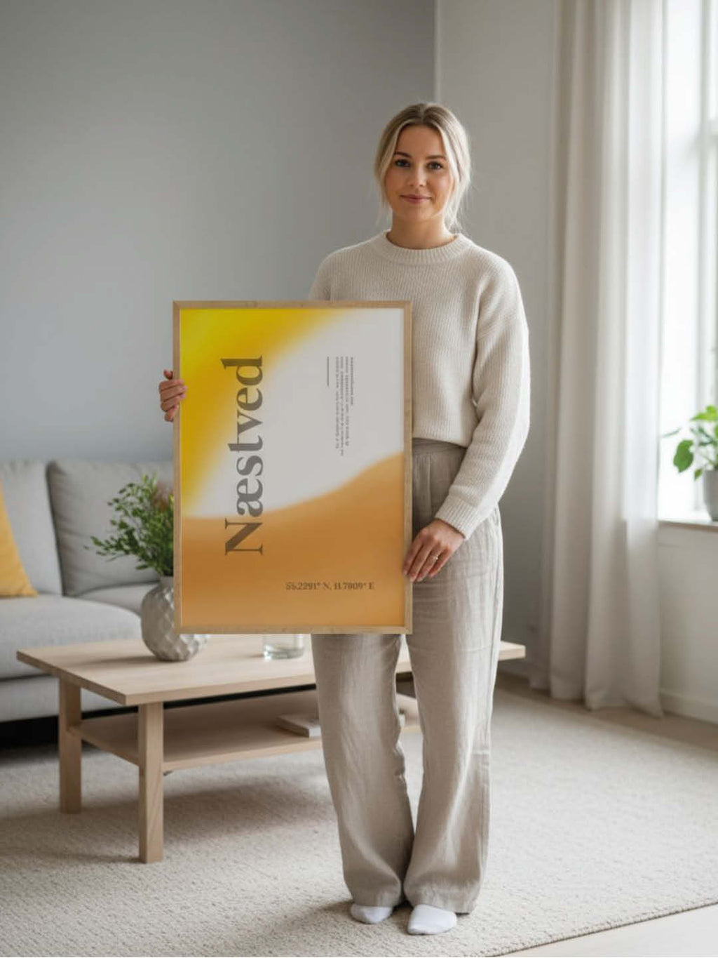 næstved plakat - gave byplakat