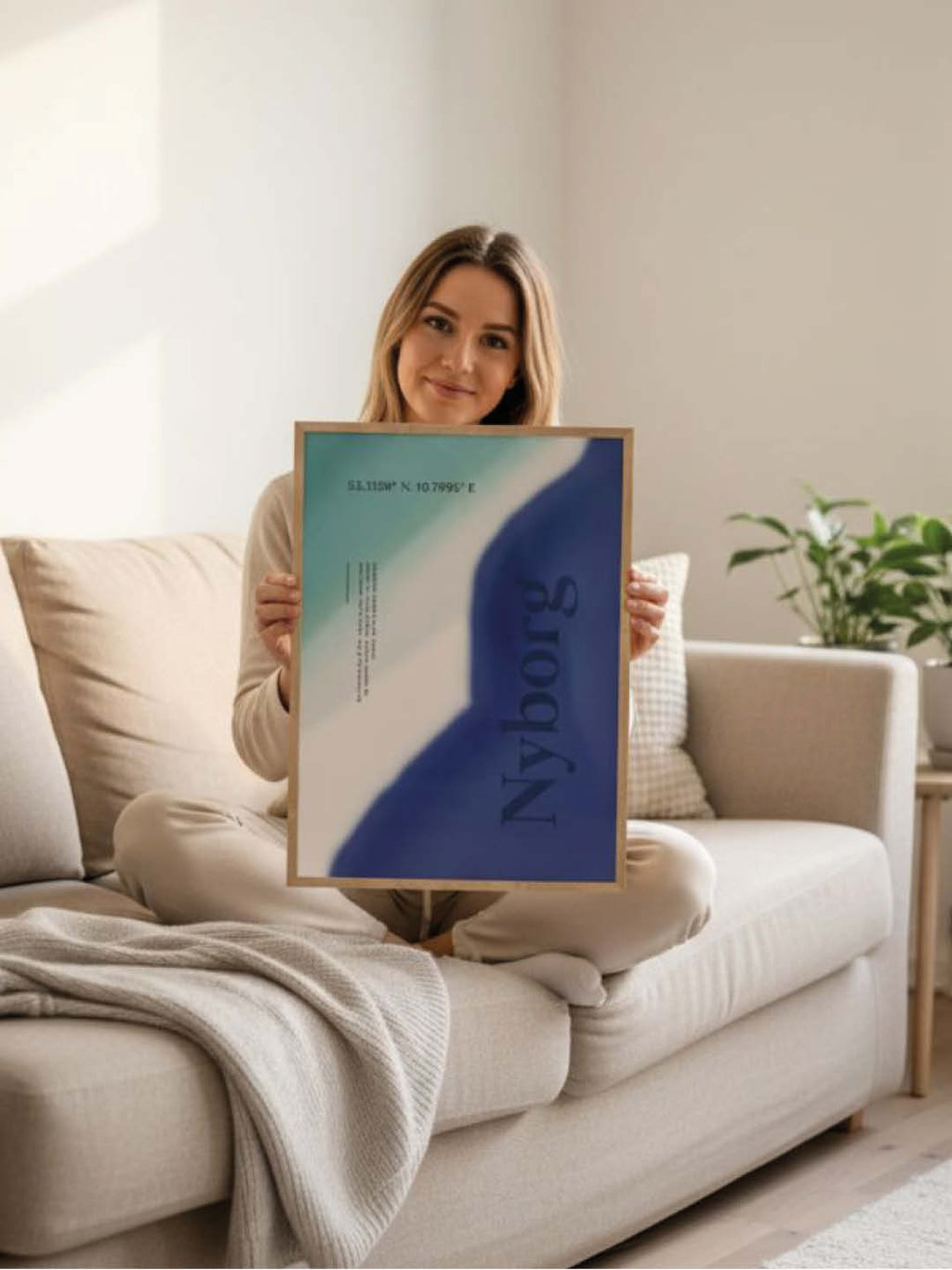 Nyborg plakat - gave byplakat