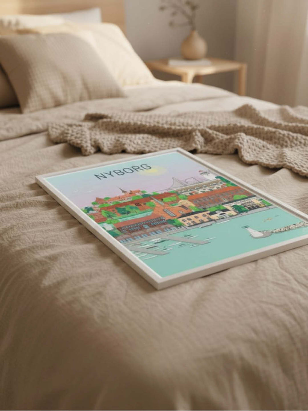 Nyborg plakat - gave byplakat