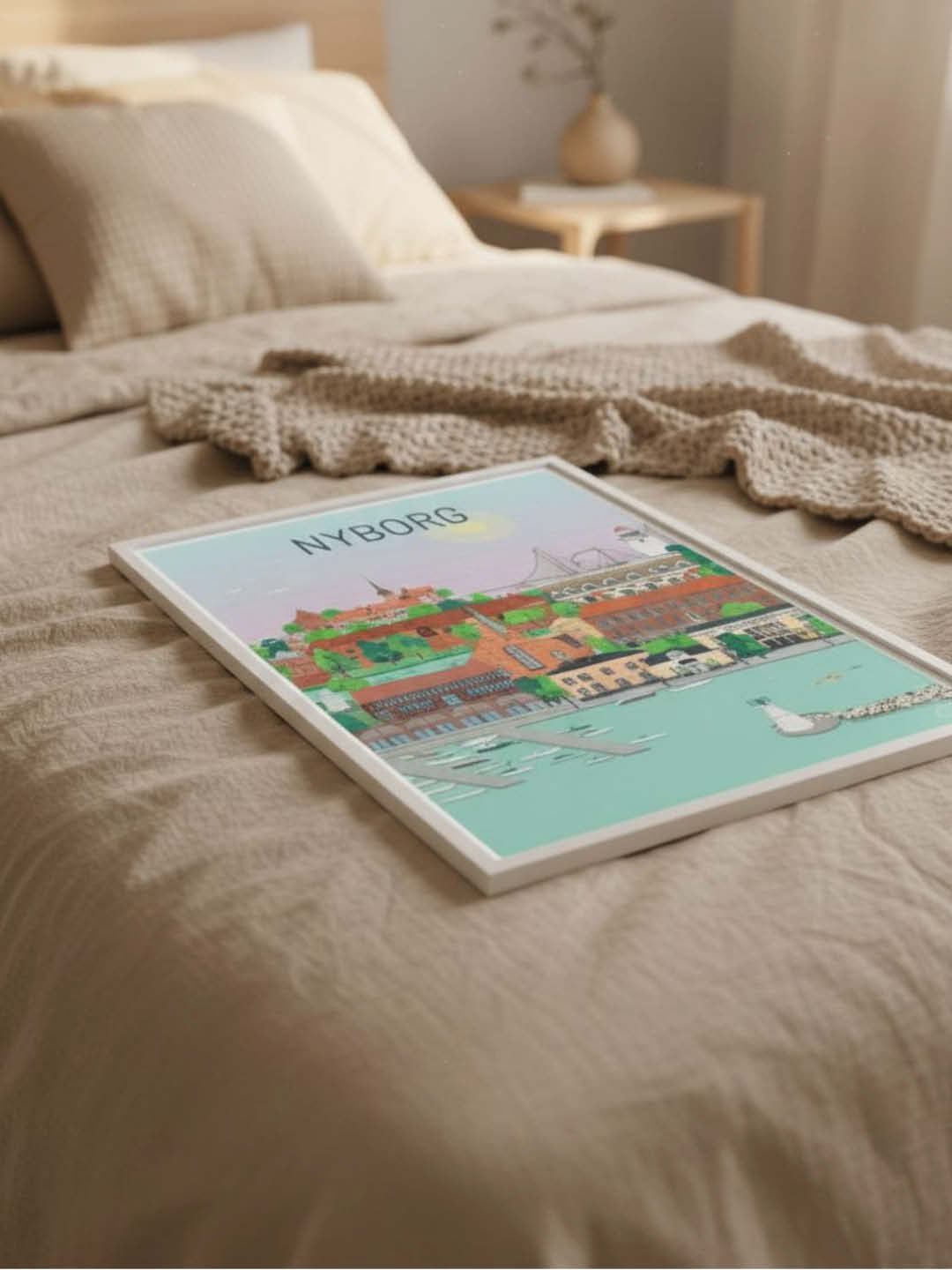 Nyborg plakat - gave byplakat