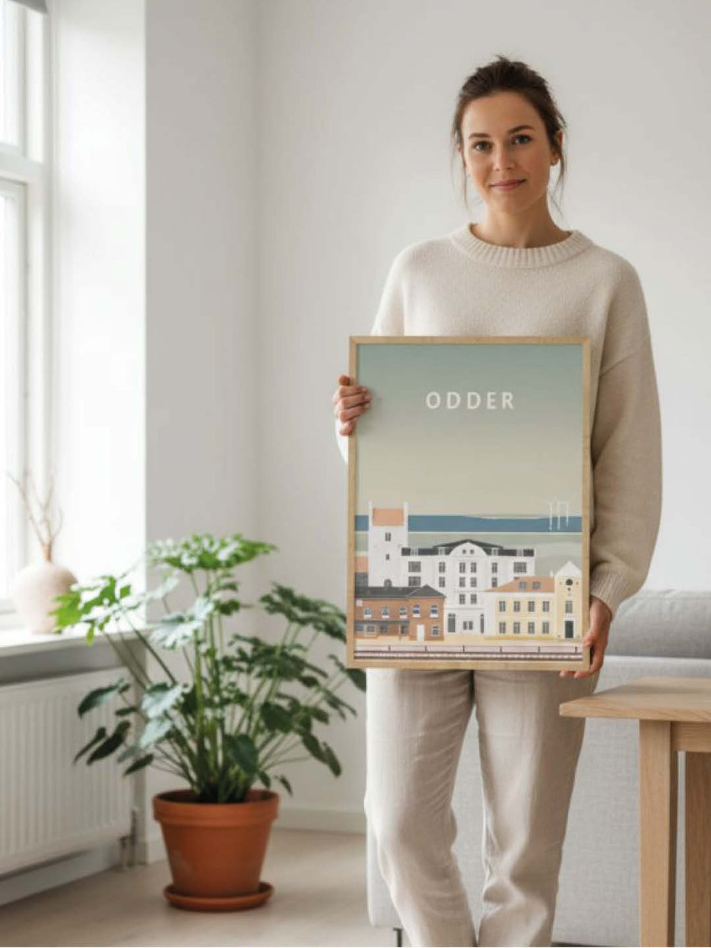 Odder plakat - gave byplakat