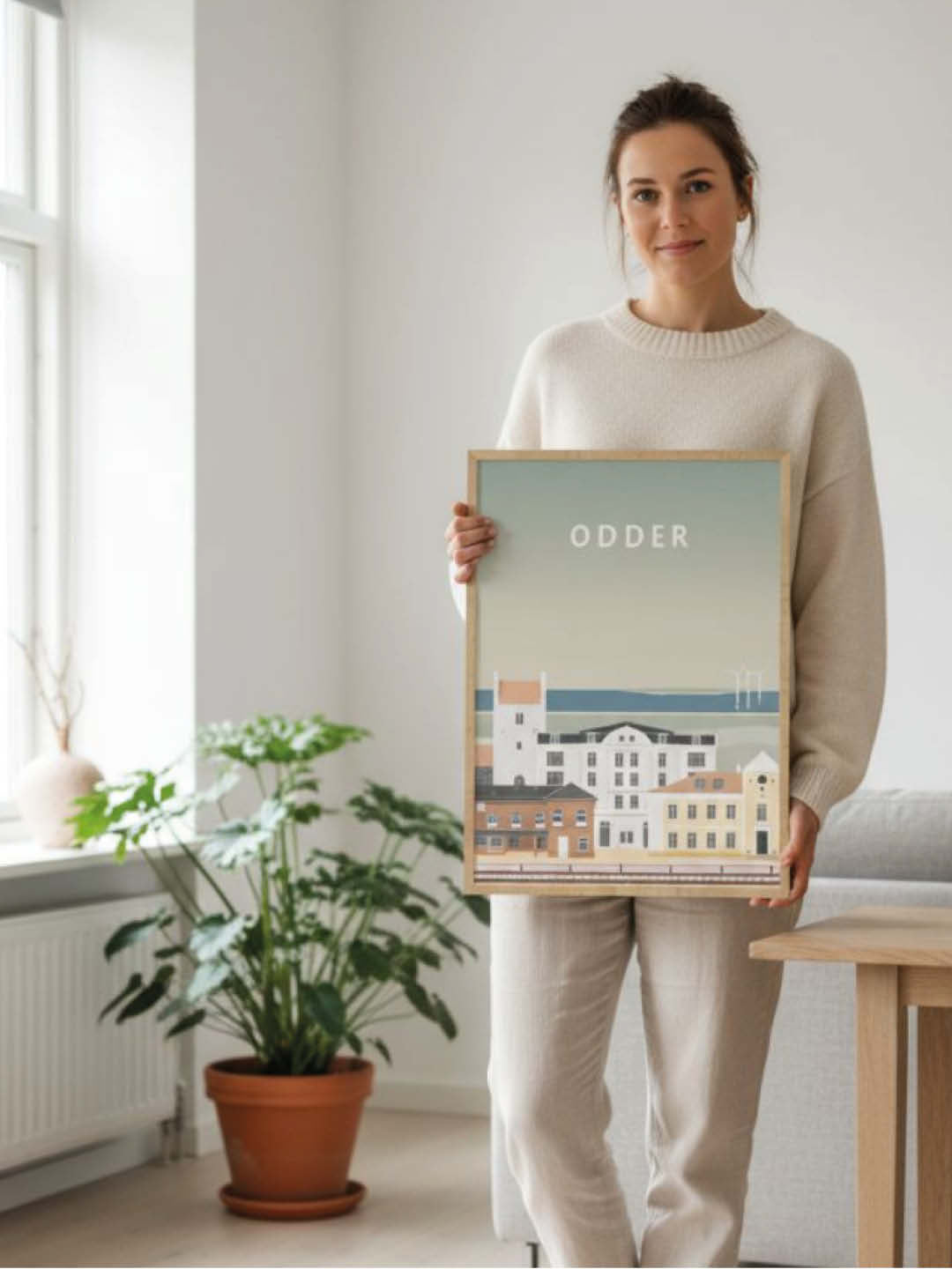 Odder plakat - gave byplakat