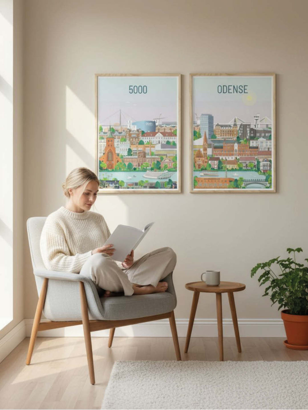 Odense plakat - gave byplakat