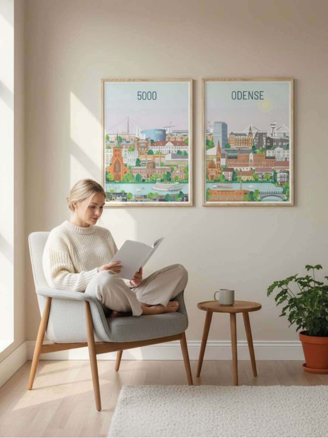 Odense plakat - gave byplakat