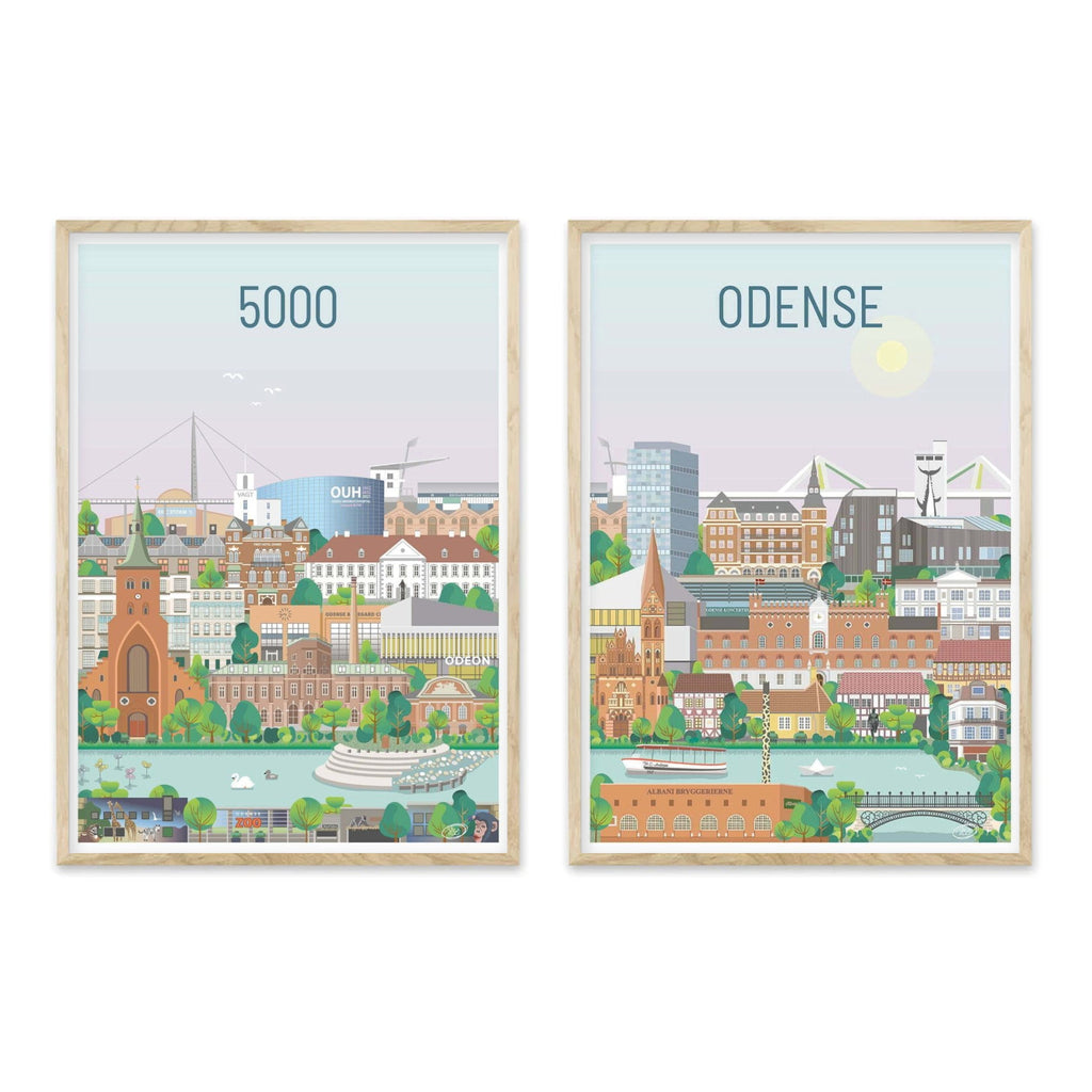 Odense plakat - gave byplakat