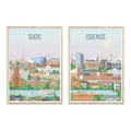 Odense plakat - gave byplakat