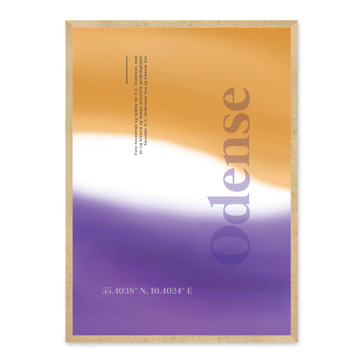 Odense abstrakt plakat