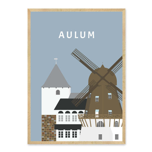Aulum plakat - gave byplakat