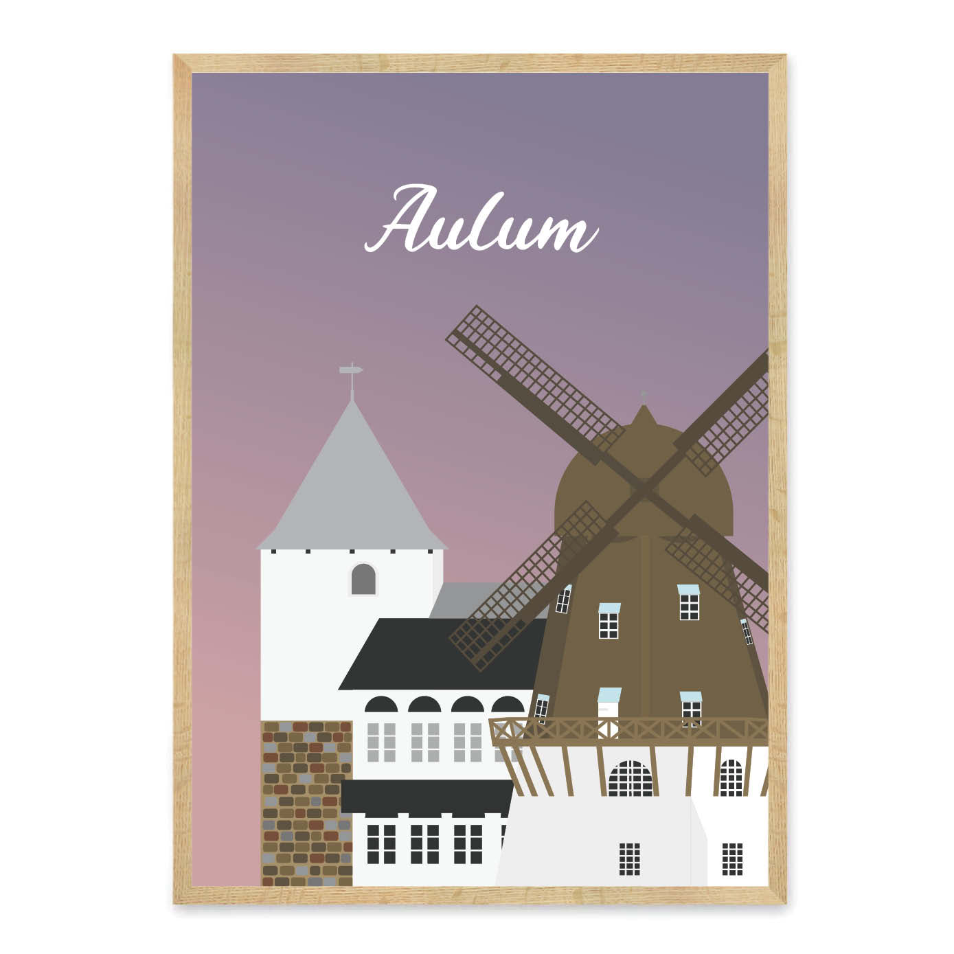 Aulum plakat