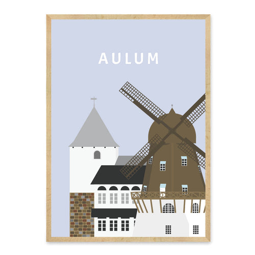 Aulum plakat - gave byplakat