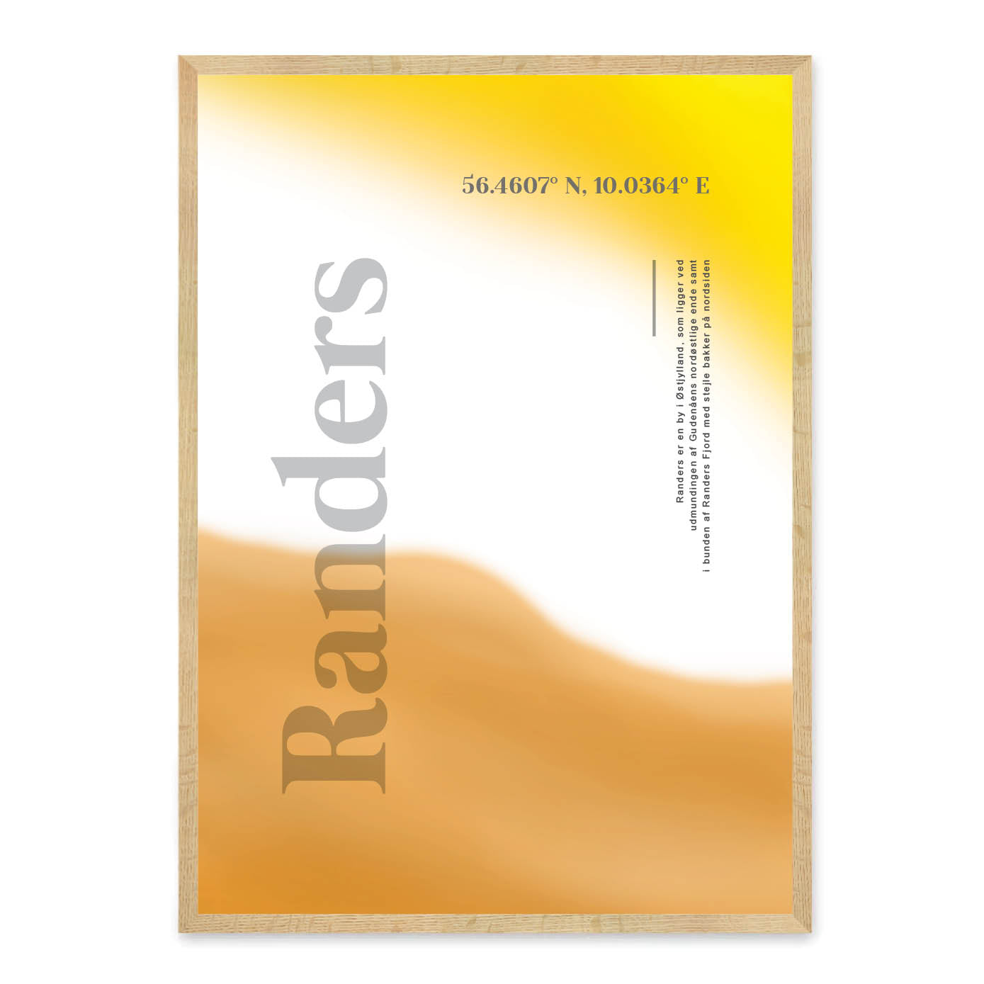Randers plakat - gave byplakat