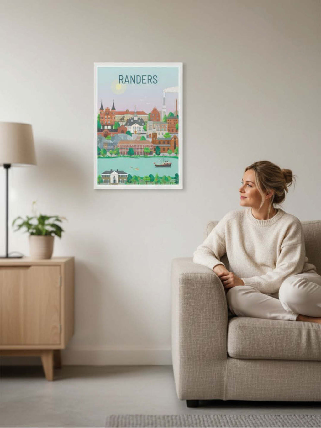 Randers plakat - gave byplakat