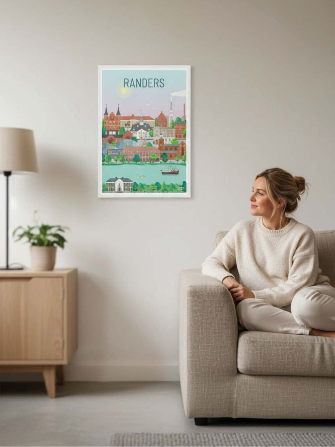 Randers plakat - gave byplakat