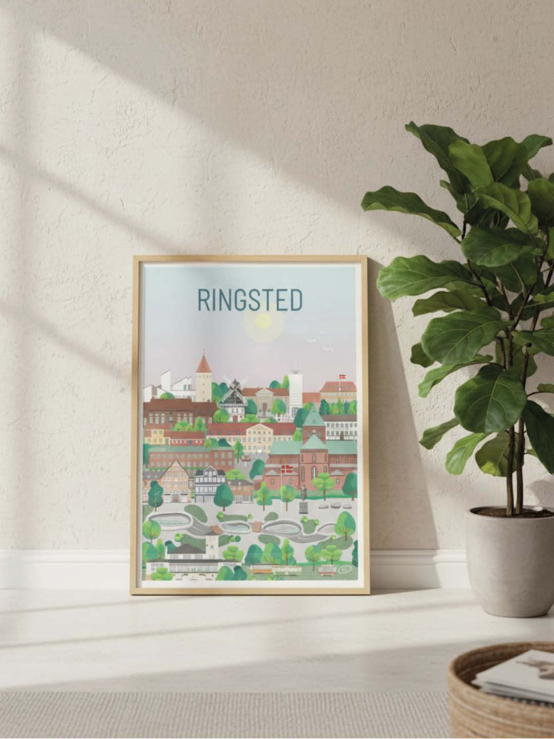 Ringsted plakat - gave byplakat