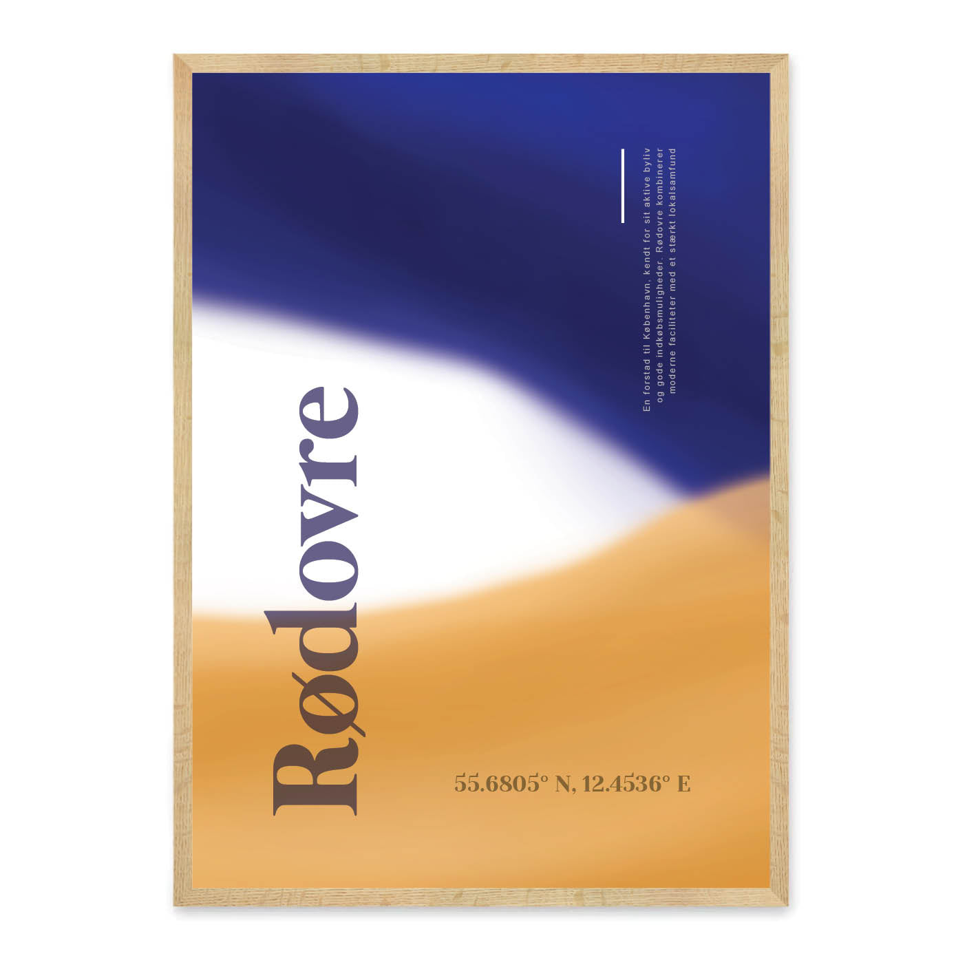 Rødovre abstrakt plakat