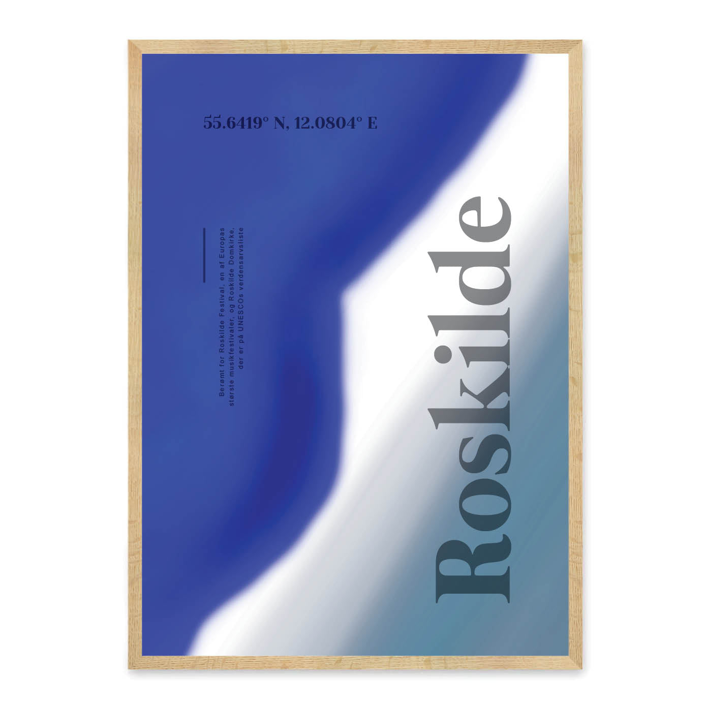 Roskilde plakat - gave byplakat