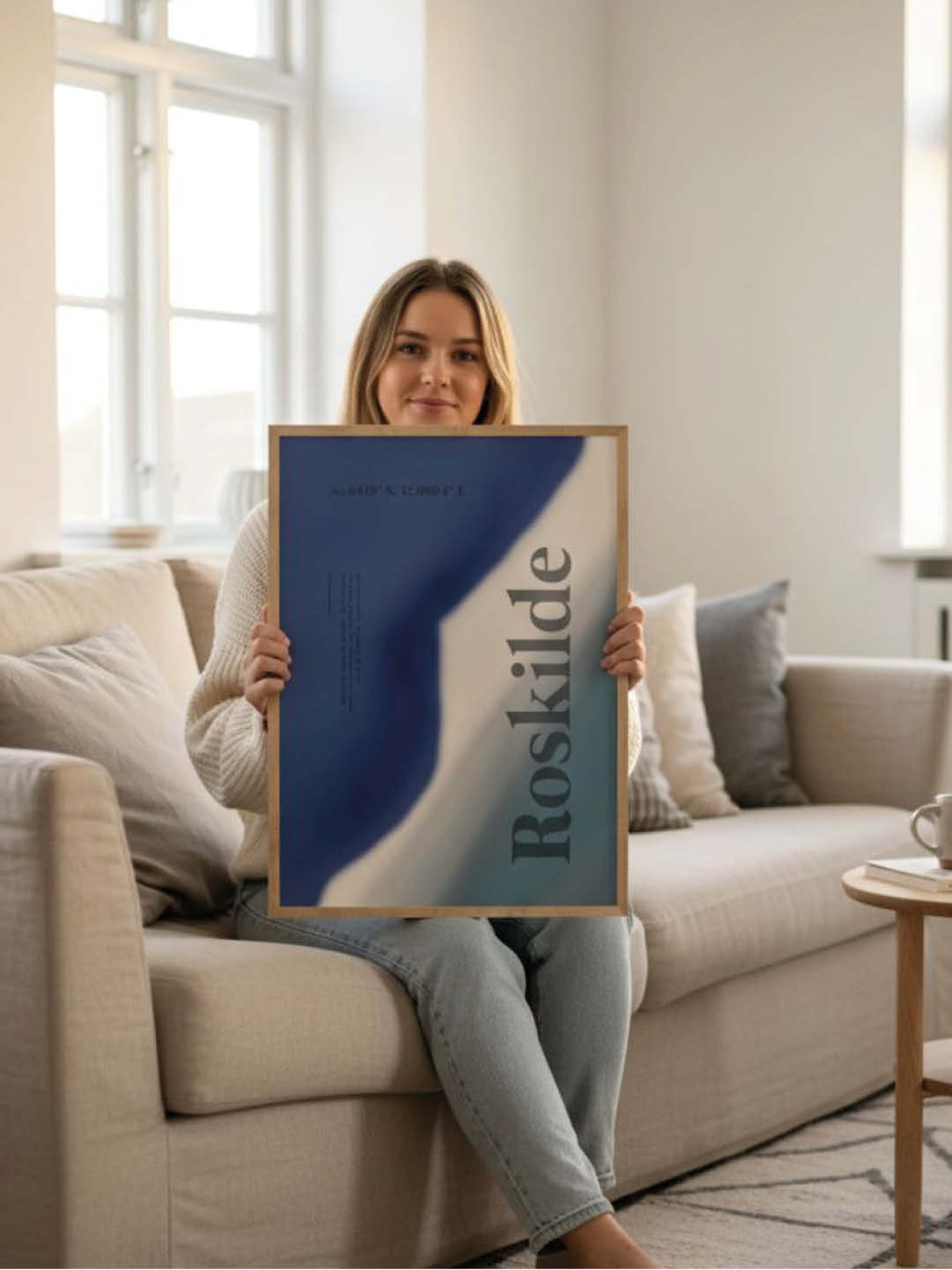 Roskilde plakat - gave byplakat