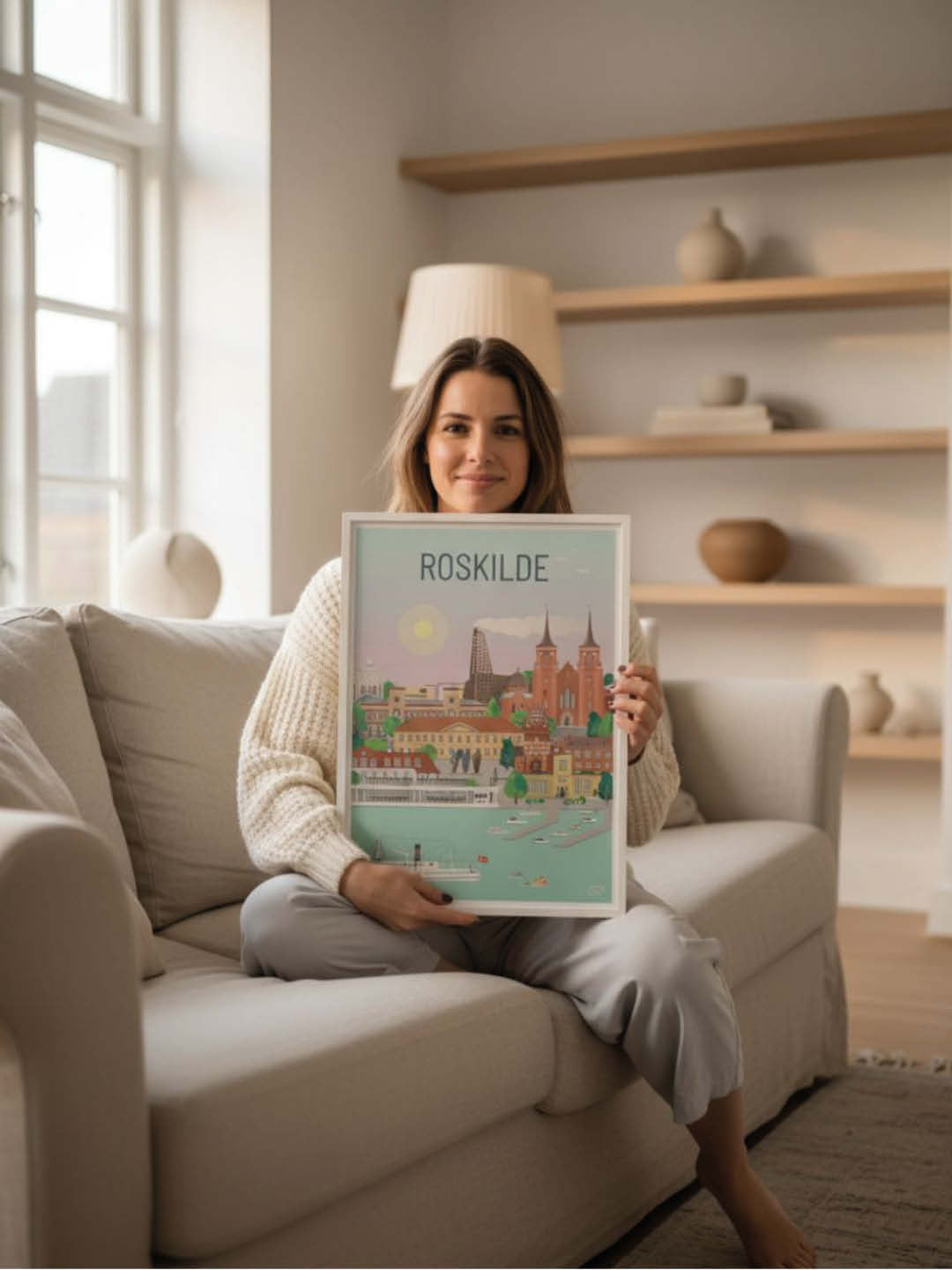 Roskilde plakat - gave byplakat
