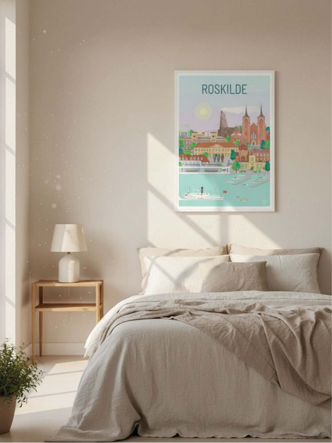 Roskilde plakat - gave byplakat