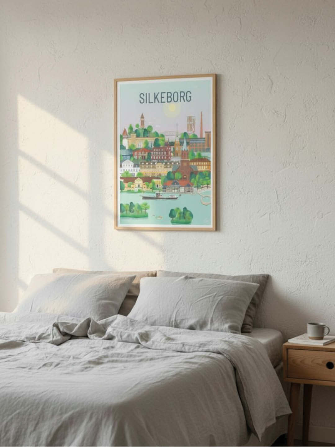 Silkeborg plakat - gave byplakat