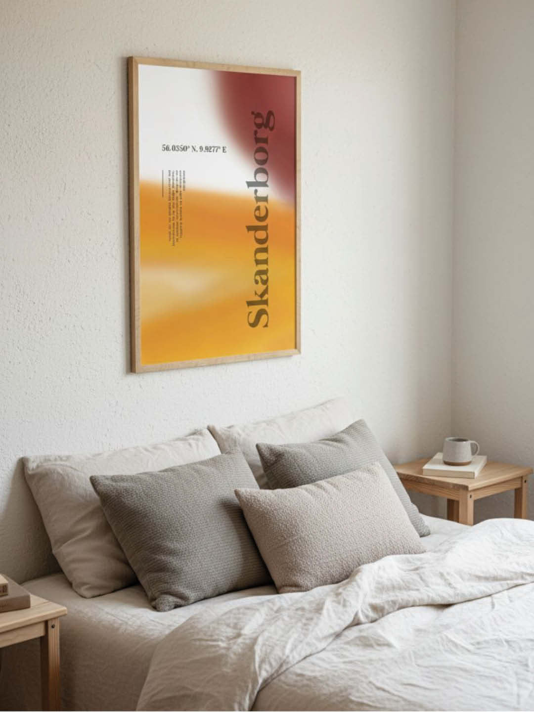 Skanderborg plakat - gave byplakat