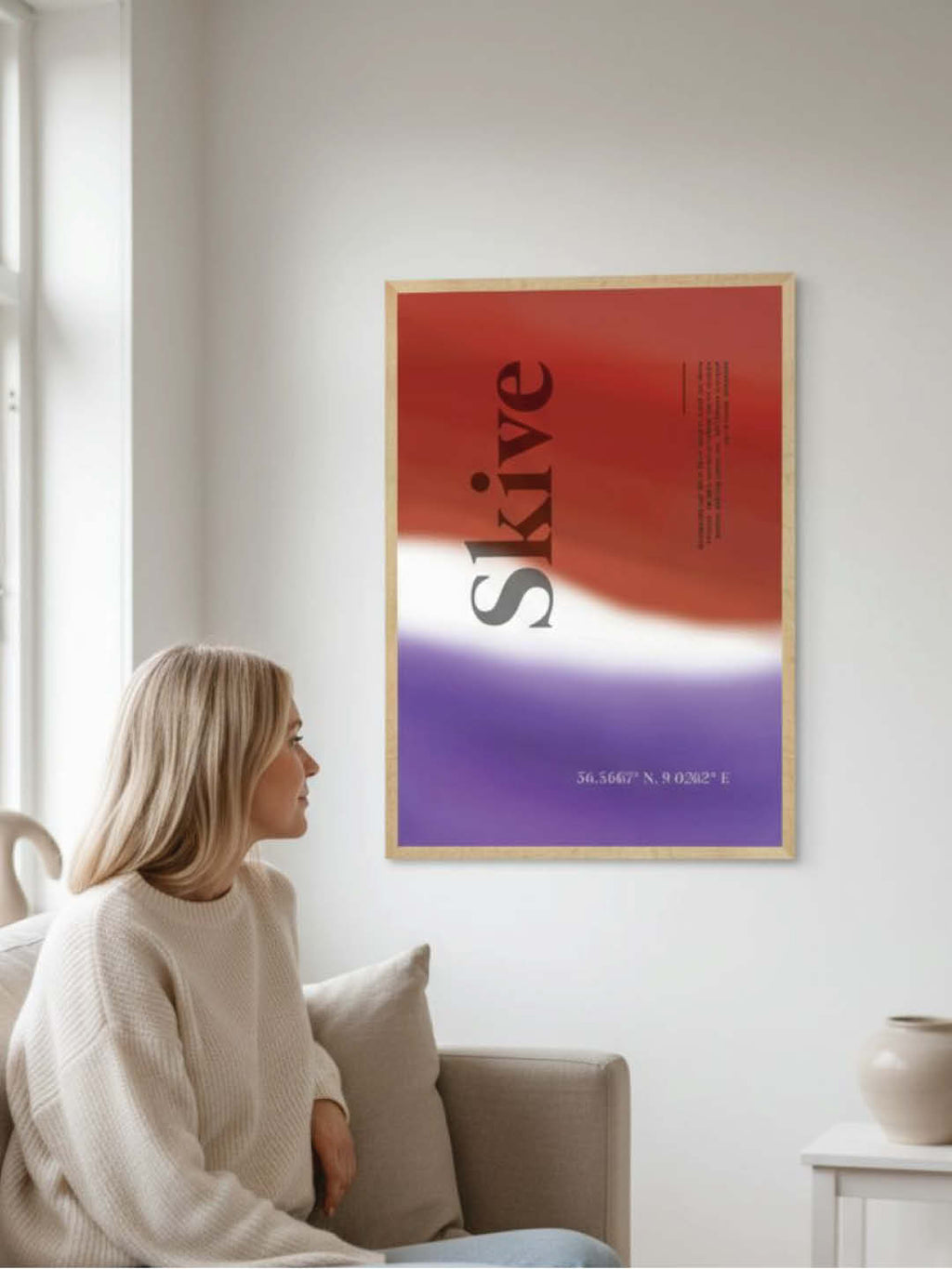 Skive plakat - gave byplakat