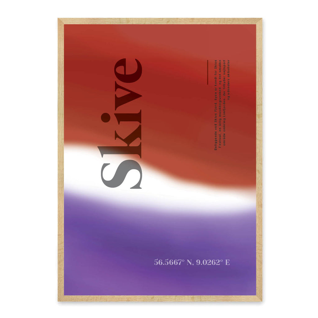 Skive plakat - gave byplakat