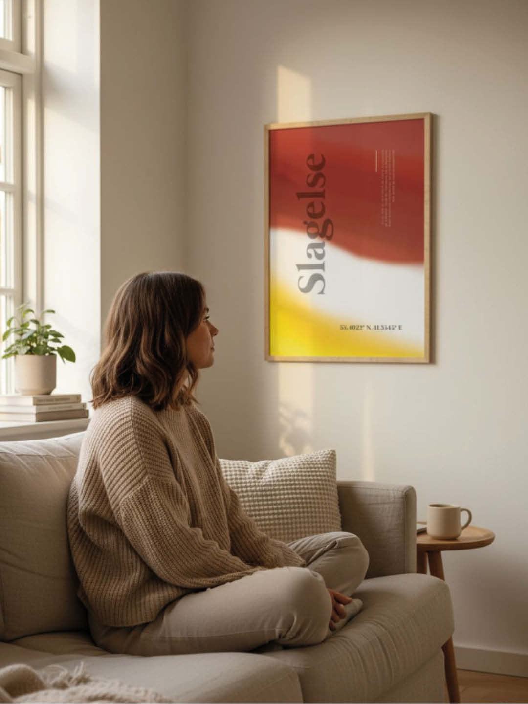 Slagelse plakat - gave byplakat