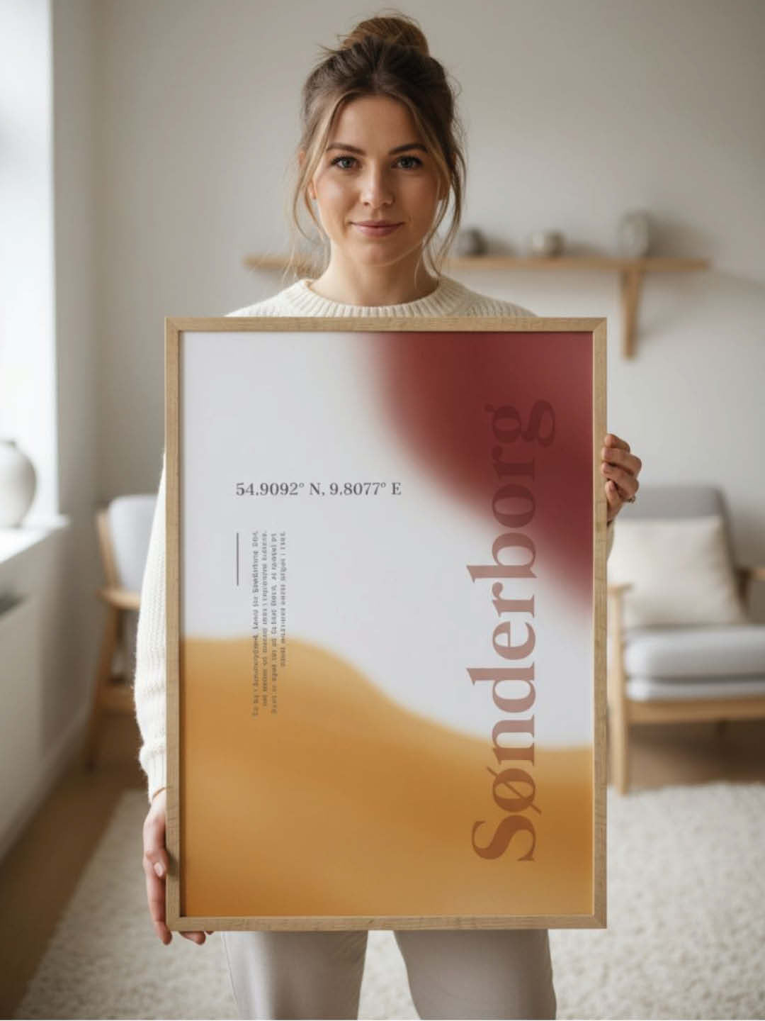 sønderborg plakat - gave byplakat