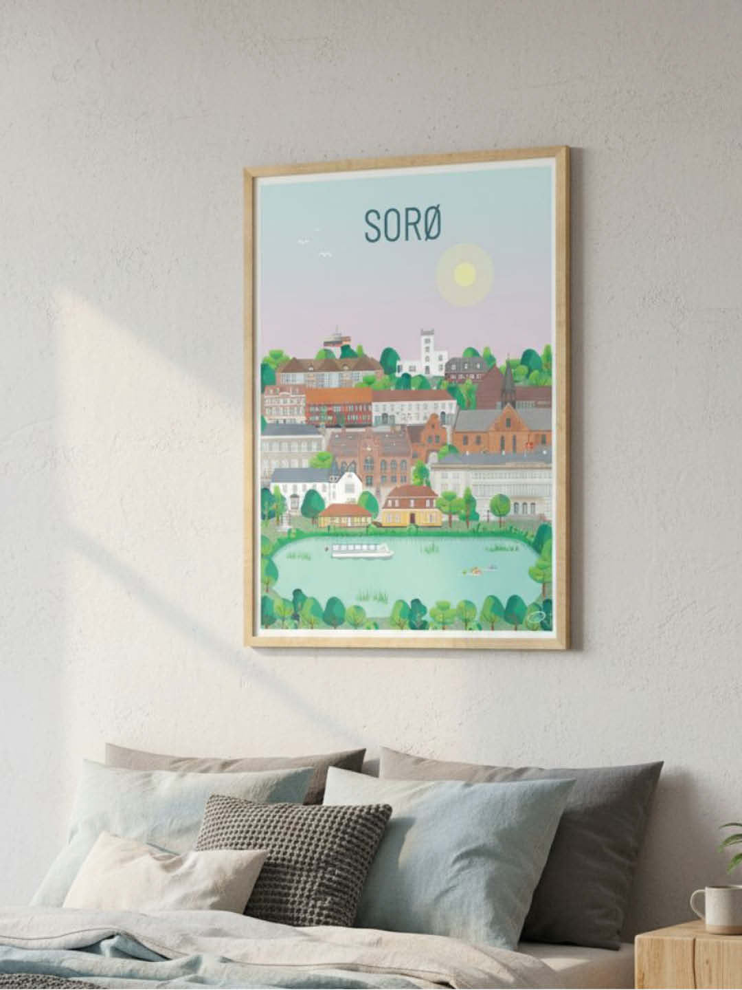 Sorø plakat - gave byplakat
