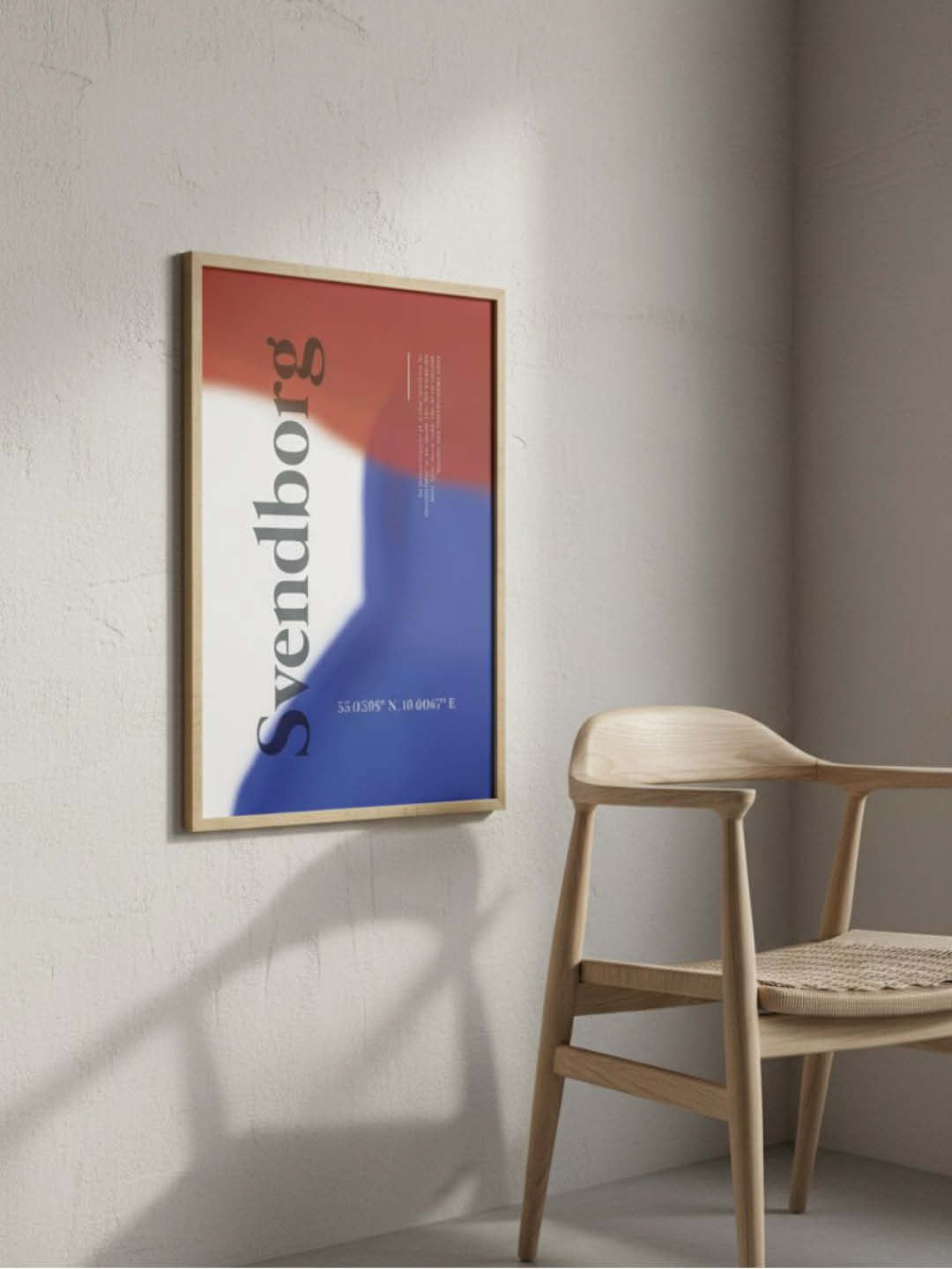 Svendborg plakat - gave byplakat