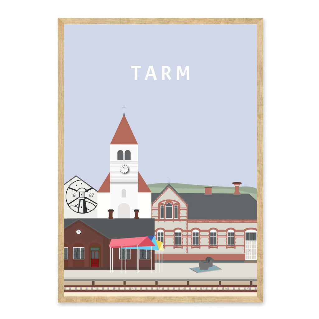 Tarm plakat - gave byplakat