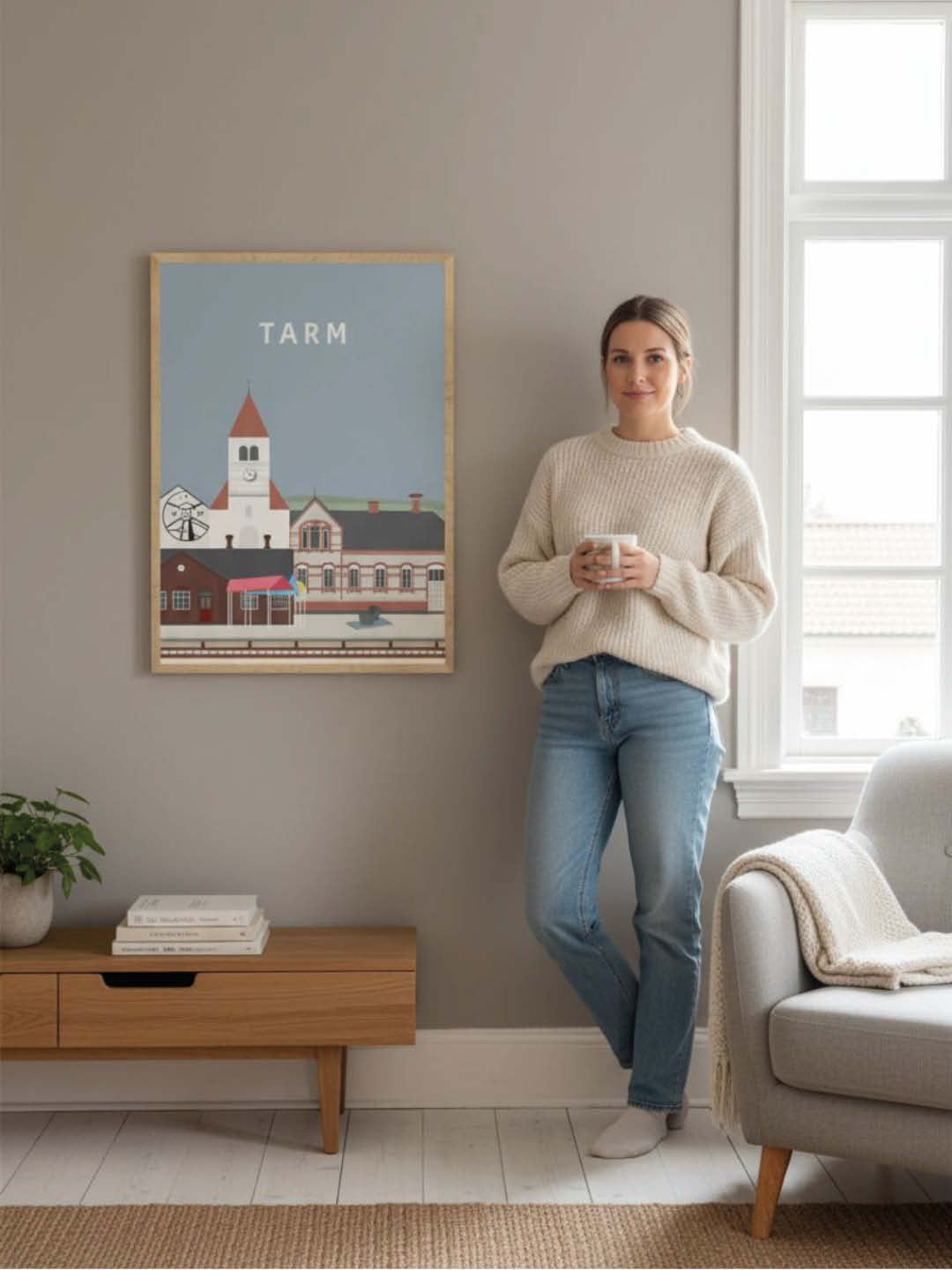 Tarm plakat - gave byplakat