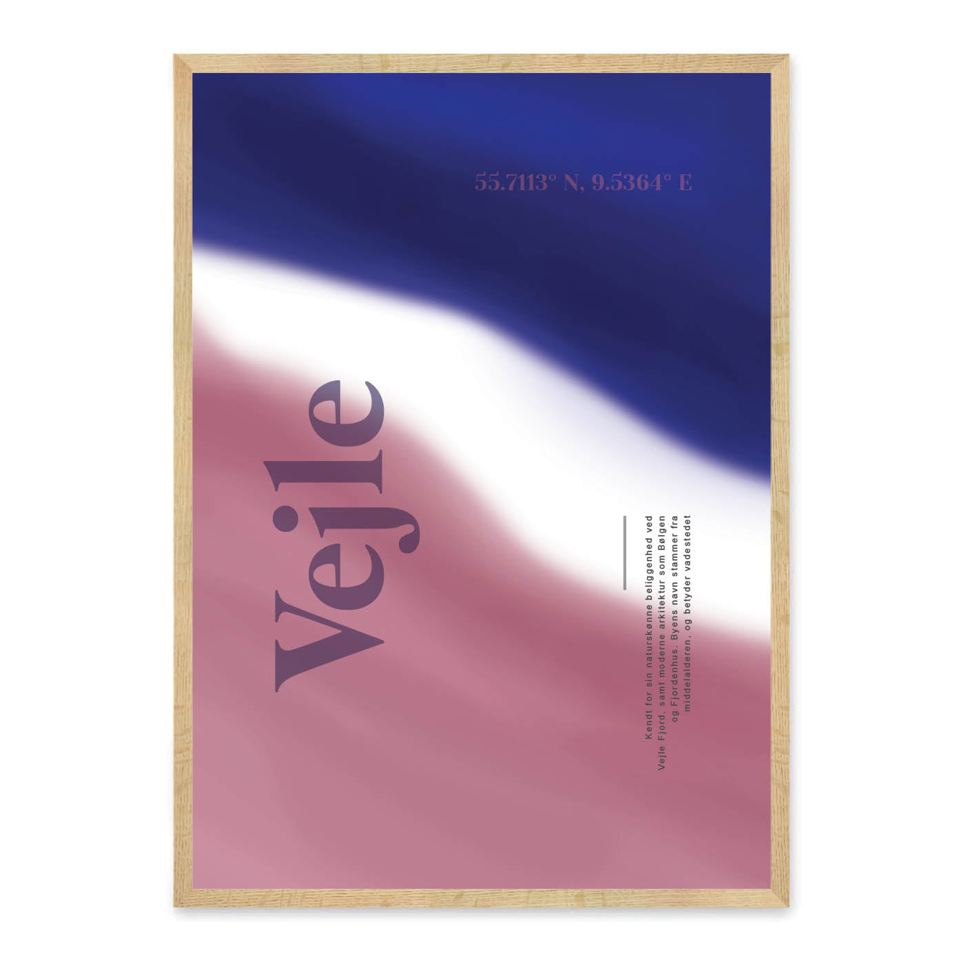 Vejle plakat - gave byplakat