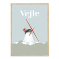 Vejle plakat - gave byplakat
