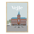 Vejle plakat - gave byplakat