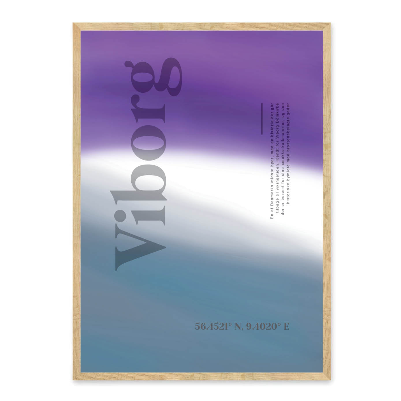Viborg plakat - gave byplakat