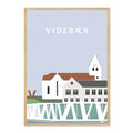 Videbæk plakat - gave byplakat