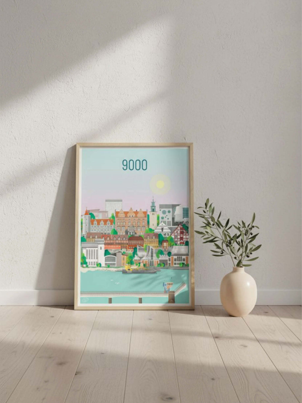 Aalborg 9000 plakat