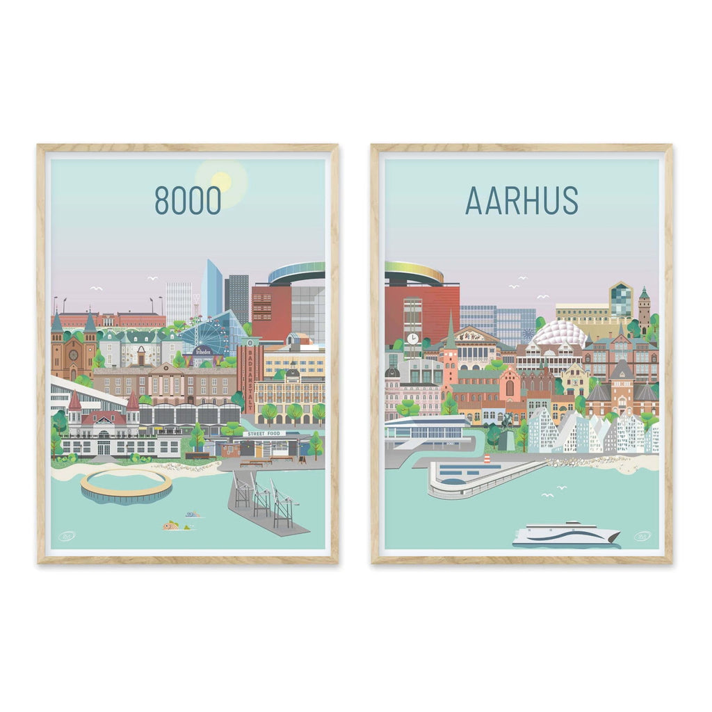 Aarhus plakat - gave byplakat