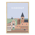 Vinderup plakat - gave byplakat
